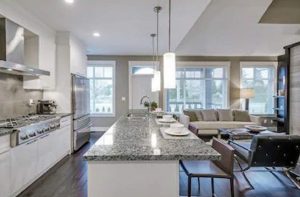 Quartz slab Kitchen Work