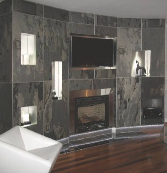 Slate Flexible Stone Veneer Header